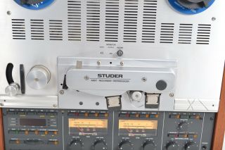 Studer A807 Recorder - Reel - to - Reel Tape Player - Rare 4th head 1/4 Tape 8