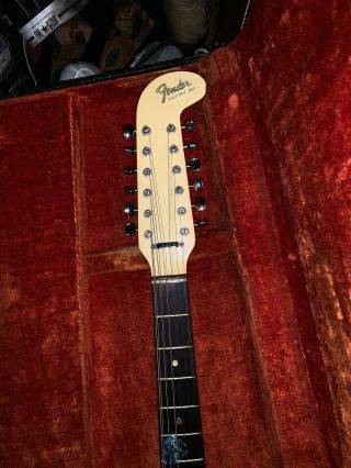 Vintage Fender 12 String Electric Guitar w Case 3