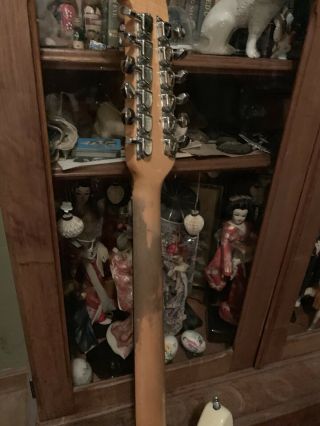 Vintage Fender 12 String Electric Guitar w Case 6