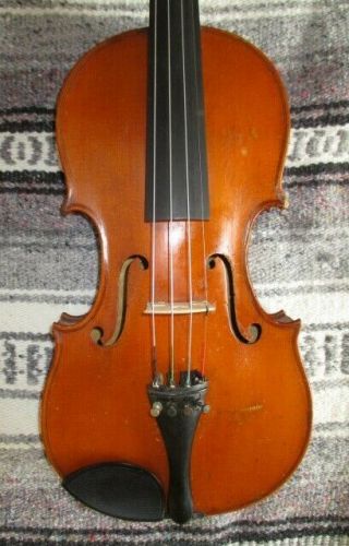 Rare Fine Old Antique 1900 Vintage German Master From Lintz 4/4 Violin - Solo Tone 5
