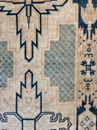 Rare Ako Dantsu Japanese Carpet,  1880 - 1920s U92 3