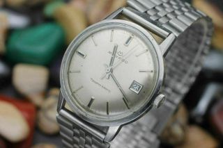 Vintage Movado Tempo - Matic Sub - Sea Automatic Stainless Steel Men 