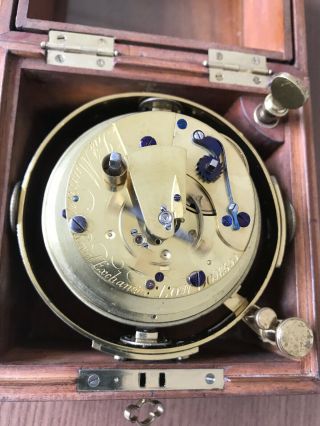 RARE James Murray 1 Day Marine Chronometer C.  1825 12