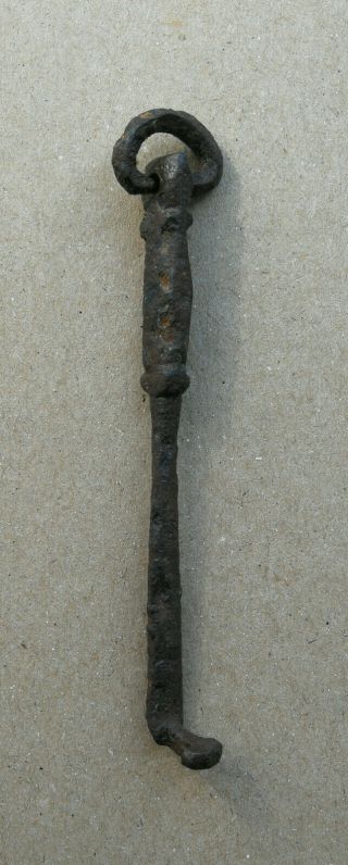 Ancient Vikings Iron Large Key 9 - 12 Ad Kievan Rus