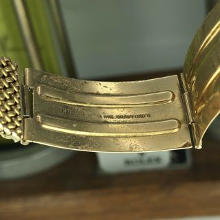 1967 Vintage Rare Rolex Day Date 1807 Solid 18k Yellow Gold W Unique Bracelet 8