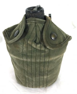 Wwii U.  S.  Army 1945 Military Canteen A10