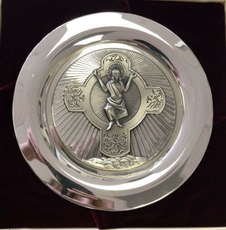 Wittnauer 10 Troy Oz Sterling Silver Easter Sunday Plate By J.  Di Lorenzo
