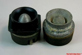 Pair Vintage Jbl 075 Tweeter Driver Professional Horn Audio Speaker Project Usa
