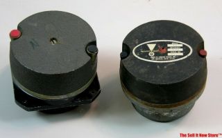 PAIR Vintage JBL 075 Tweeter Driver Professional Horn Audio Speaker Project USA 4