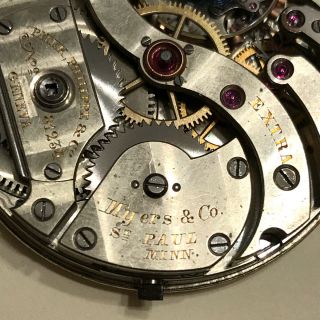 PATEK PHILLIPE Private Label Pocket Watch Movement & Dial circa 1885 - STUNNING 4