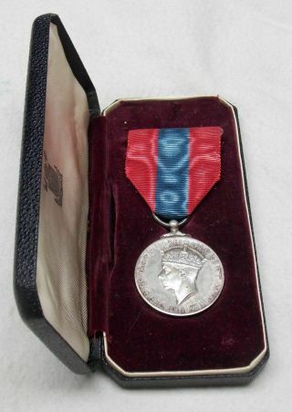 Canada Wwii George Vi Named Imperial Service Medal