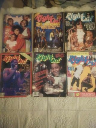 RIGHT ON MAGAZINES VINTAGE RARE FROM 1972 to 1990 33 from 70,  s 5