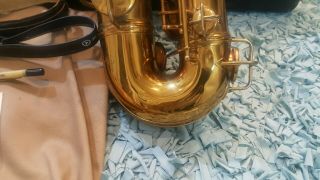 Vintage 1938 Conn 10M Naked Lady Tenor Saxophone Transitional M284xxx 4
