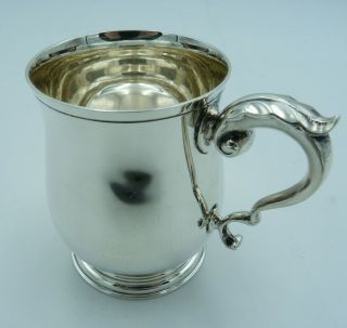 Elizabeth Ii Silver Half Pint Tankard 1970 (cup,  Mug) - A1