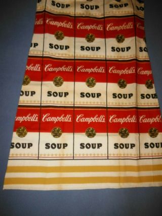 Andy Warhol 1960 ' s Campbell ' s Souper Dress With Insert Papers. 5
