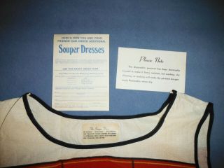 Andy Warhol 1960 ' s Campbell ' s Souper Dress With Insert Papers. 9