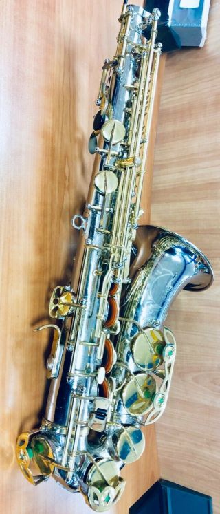 Julius Keilwerth Sx90R Silver & Gold Alto Saxophone RARE $5900.  00 4