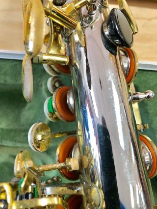 Julius Keilwerth Sx90R Silver & Gold Alto Saxophone RARE $5900.  00 9