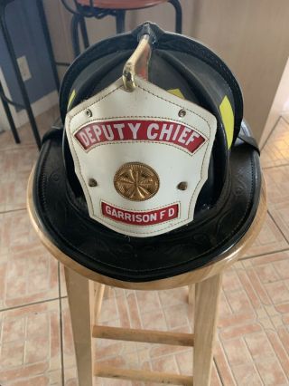 Antique style Brass Fireman Helmet Vintage chief British Helmet 4
