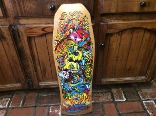 Nos 1987 Santa cruz Christian Hosoi Vintage deck 2