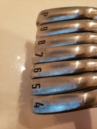 Tour Issue Callaway 2018 Apex MB Irons 4 - PW Extremely rare Raw Finish X100 E4 7