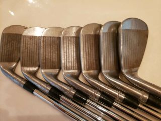 Tour Issue Callaway 2018 Apex MB Irons 4 - PW Extremely rare Raw Finish X100 E4 8