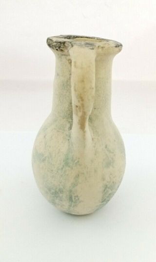 Very rare Vase Antique Porcelain masterpiece Blue White Egyptian art crafts Kohl 3