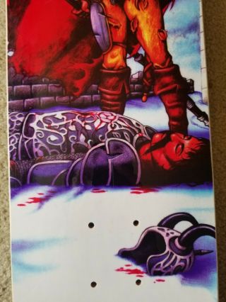 RARE Nos 1994 Wade Speyer Think slick bottom skateboard deck 90s vintage 6