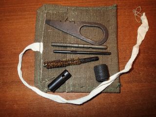 Ussr Mosin - Nagant Rifle Cleaning Kit Complete Set 6 Tools