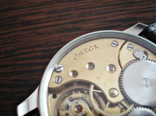 OMEGA WWI MILITARY STYLE REGULATEUR ANTIQUE SWISS POCKET WATCH MOVEMENT 1914 10
