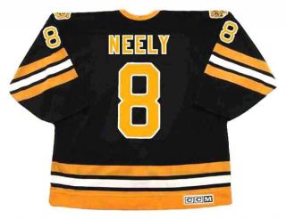 Cam Neely Boston Bruins 1990 Ccm Vintage Throwback Away Nhl Hockey Jersey