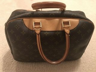 Gorgeous Authentic Vintage Louis Vuitton Deauville Bag.  Room For Everything