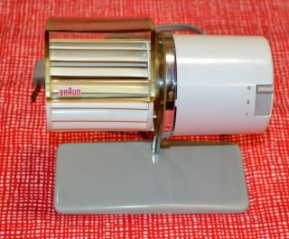 Vintage Braun Hl1c Desk Fan Hl 1c 120 Volt