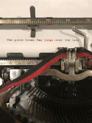 Antique Imperial Model D Typewriter 11