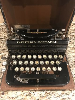 Antique Imperial Model D Typewriter