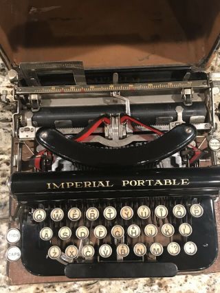 Antique Imperial Model D Typewriter 3