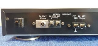 Denon model TU - 680NAM tuner vintage stereo component 8