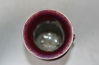 sang de boeuf chinese porcelain vase pottery 19th c century monochrome antique 10