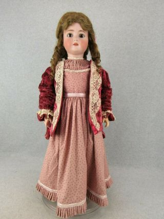 31 " Antique Bisque Head German K R Simon & Halbig Child Size Doll