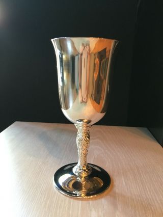 Vintage Silver Plate Goblets Water/wine - Set Of 12