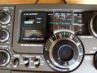 Vintage Sony ICF - 5900W FM/AM Multi Band Short Wave Radio Receiver 2