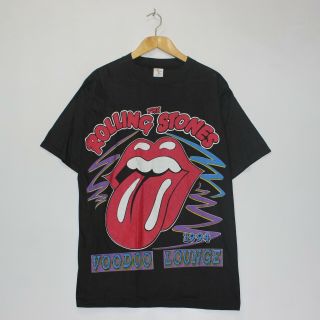 Vintage The Rolling Stones 1994 Voodoo Lounge T - Shirt Size Xl Dry Rot