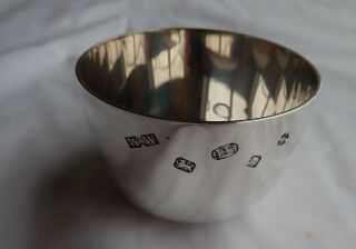 Solid Silver Tumbler Cup,  London 2000