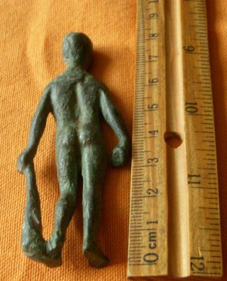 A201.  Roman style bronze figure of Herakles 3