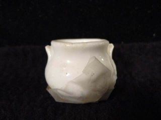 Antique Tiny Ceramic Pot Over 100 Years Old One Family Owners