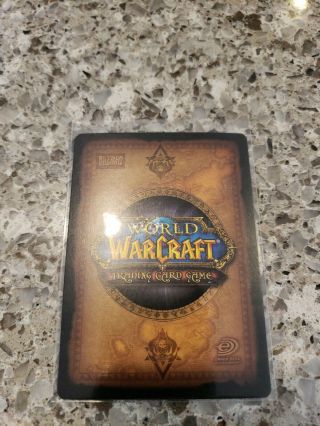 World of Warcraft TCG: Spectral Tiger Loot Card Unscratched 2