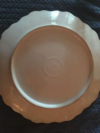 Antique Grape Porcelain Plate Bavarian With Gold Gilding. 3