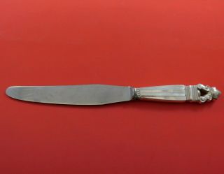Acorn By Georg Jensen Sterling Silver Dinner Knife Short Handle Large 9 7/8 "