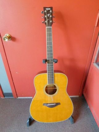 Yamaha Fg - Ta Acoustic Guitar Transacoustic Dreadnought Ae Vintage Ti (njl016328)