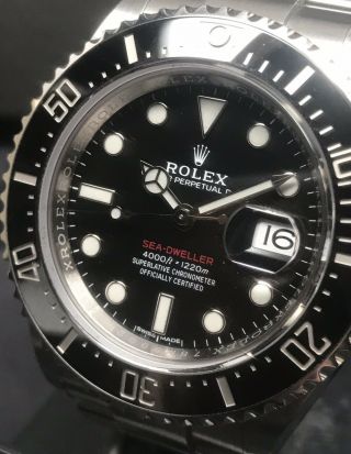 Rolex SD43 Sea - Dweller 50th Anniversary RARE Mark I Dial 126600 Red 43mm Ceramic 3